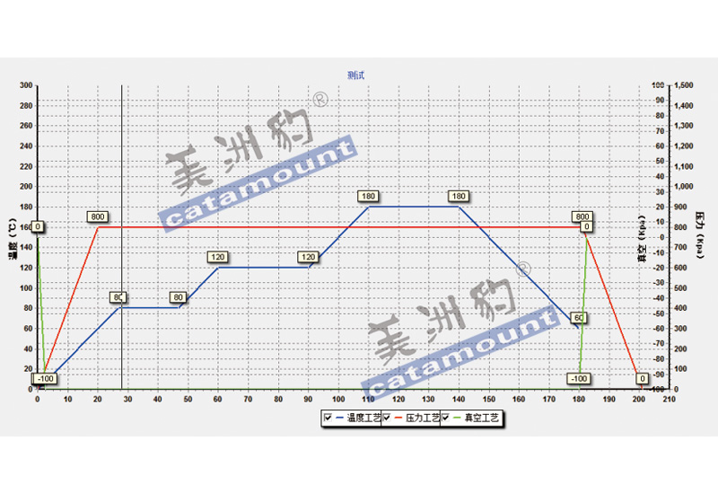 黔东南加压固化实时曲线记录